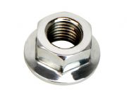 施必牢鋸齒防滑型六角法蘭面防松螺母