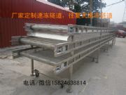 平板速凍隧道,冷凍食品輸送帶,速凍餃子輸送隧道
