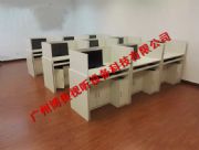 培訓考試電腦桌電動升降屏風定做