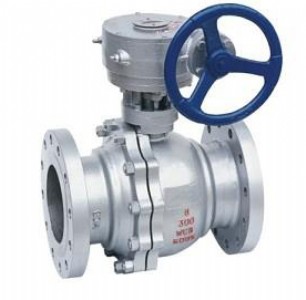 q341f不銹鋼渦輪法蘭球閥