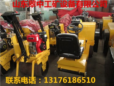 熱賣:方向盤式LY-600Z小型壓路機(jī)手扶式震動(dòng)壓路機(jī)雙輪震