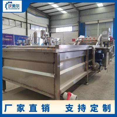 蘋果氣泡清洗機 海產品清洗設備 毛豆快速去雜清洗機