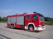 重汽豪濼后雙橋水罐消防車(圖)