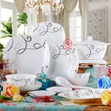 節慶福利禮品餐具定做廠家,定制節日福利發放禮品陶瓷餐具