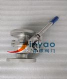 法蘭彈簧自動(dòng)復(fù)位球閥