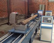 砼泵管內壁淬火設備高頻淬火爐、耐磨砼泵管淬火設備