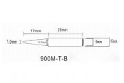 白光900M-T-B烙鐵頭