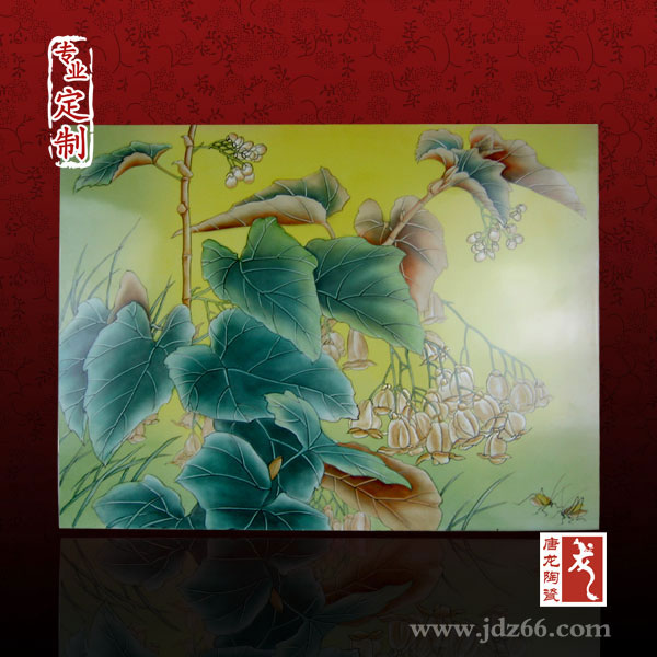 廠家直銷酒店裝飾瓷板畫