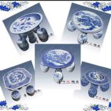 景德鎮特色陶瓷桌凳 擺放在花園 陽臺桌凳 禮品桌凳 青花