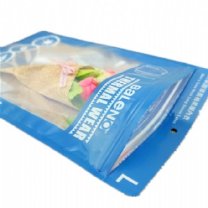 廠家定制 內衣內褲包裝袋 骨條拉鏈衣物袋 陰陽拉鏈袋