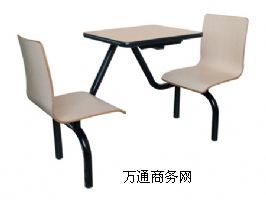 HY-A003 連體快餐桌,學(xué)生餐桌,防火板餐桌椅,快餐桌椅