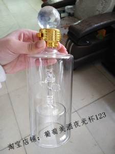 華表酒瓶異形酒瓶手工吹制酒瓶