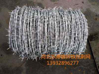 安平刺繩廠家現貨北京防爬刺繩圍網房山圍墻刺網