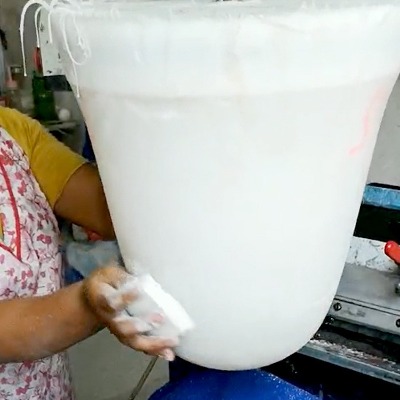 陶瓷玩具商標(biāo)用移印膠頭原材料 移印硅膠頭原料 白色移印膠漿