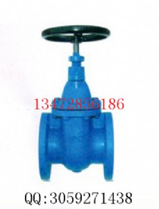 臺灣富山鑄鐵軟密封暗桿式閘閥