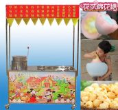 供應 爆米花棉花糖組合小推車