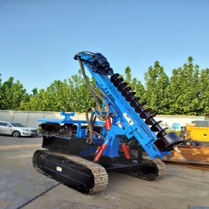 供應履帶式光伏打樁機 光伏發電打樁機廠家直銷