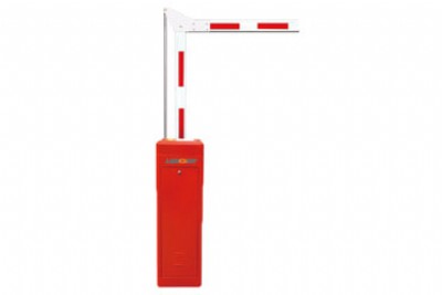 供應2016年朗米可攔截超高車輛的曲桿智能道閘