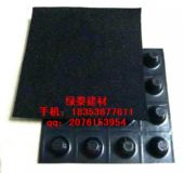 遵義熱熔型加筋車庫排水板$樓房屋頂隔熱排水板