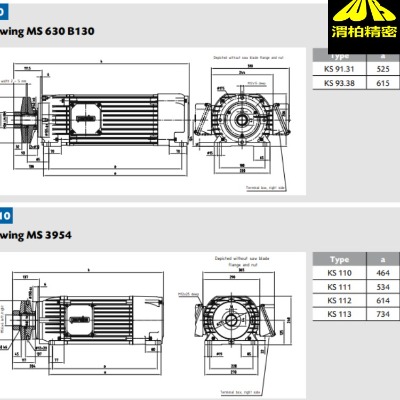 PERSKE扁平電機/圓電機可選擇經濟高效的設計作為直接驅動