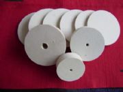 廠家直銷批發優質純羊毛拉絲輪葉片式毛氈輪鏡面拋光輪價格優惠